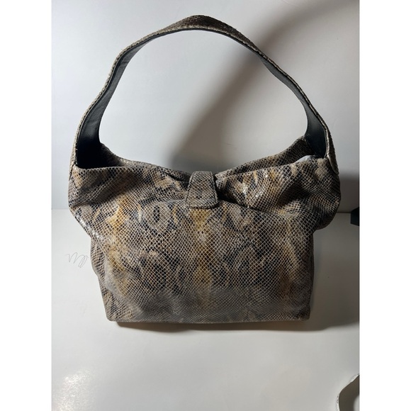 Dooney and Bourke Elegant Snake Print Shoulder Bag - Picture 2 of 10